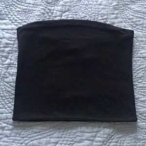 Brandy Melville black crop top